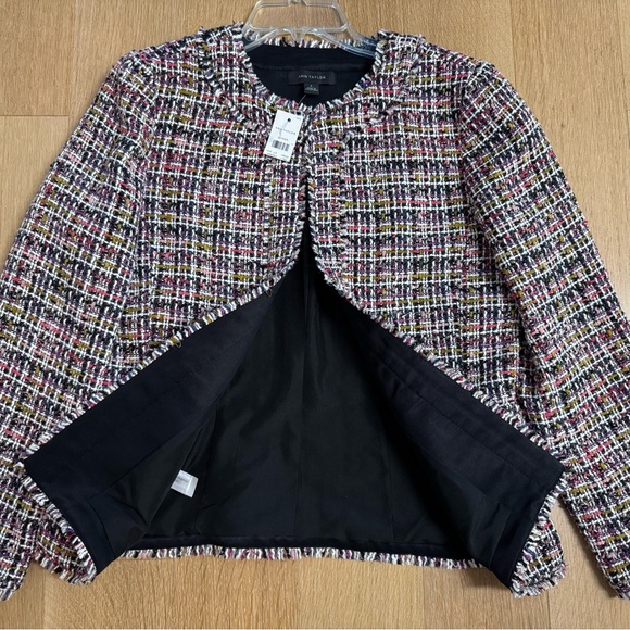 Ann Taylor Multicolor Tweed Blazer - Picture 3 of 4